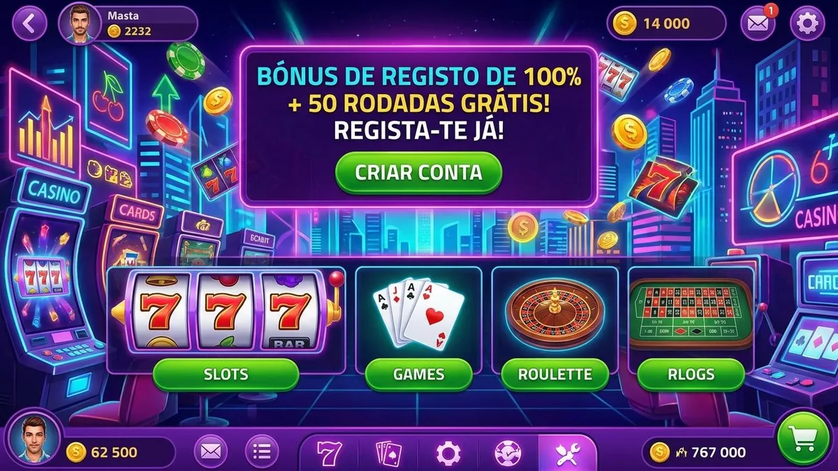 Registo com bónus